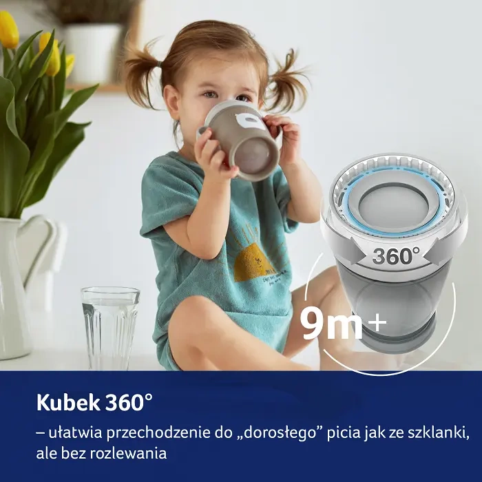 LOVI - kubek niekapek 360° Drink Master 250ml Buddy Bear | 9m+