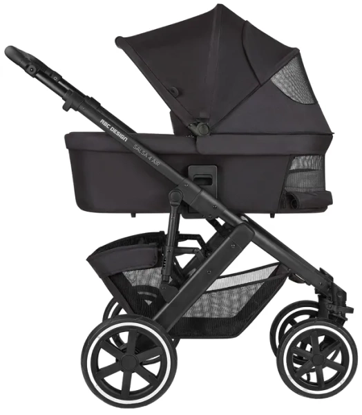 ABC DESIGN Salsa 4 Air - wózek wielofunkcyjny, zestaw 2w1 | Ink