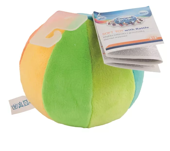 CANPOL BABIES - pluszowa piłka dźwiękowa 1 szt.