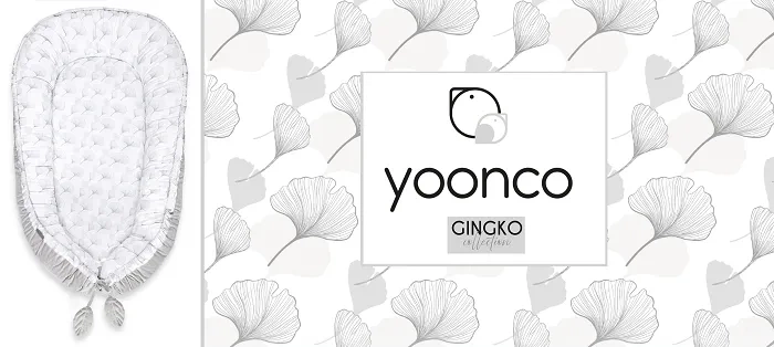 YOONCO - kokon niemowlęcy Standard 55x90 cm | Gingko
