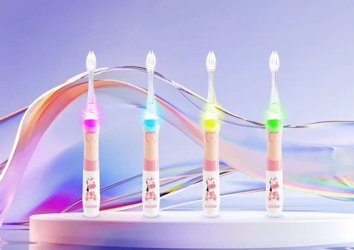 NENO Fratelli - elektroniczna szczoteczka do zębów dla dzieci od 6 lat | Pink