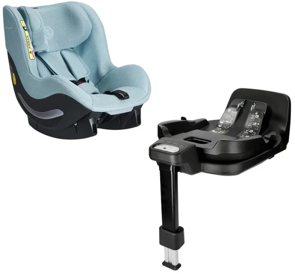 AVIONAUT Aerofix Airflow - fotelik samochodowy 0-18,5 kg + obrotowa baza IQ Orbit | Mint