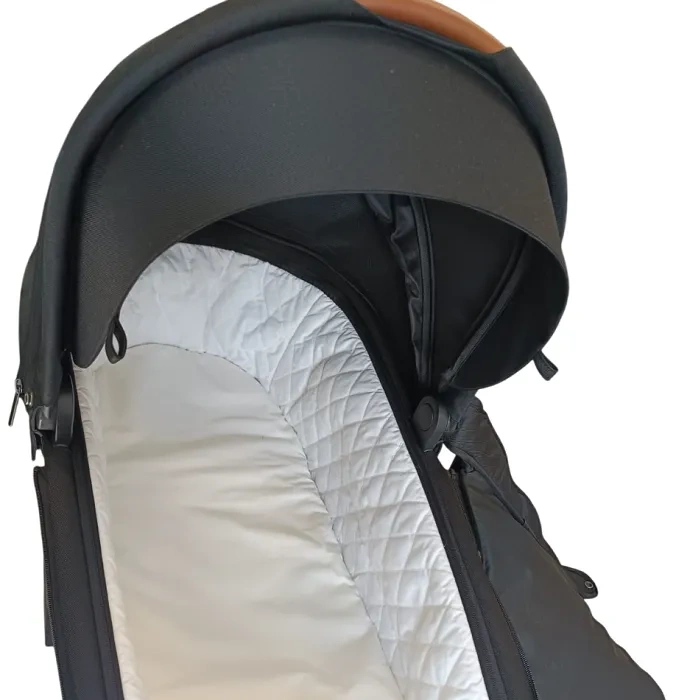 MUUVO Quick - wózek wielofunkcyjny, zestaw 2w1 z gondolą standard | Raven + Onyx Black (+ ADAPTERY)