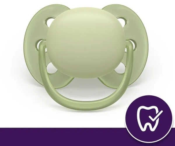 PHILIPS AVENT Ultra Soft Ultradouce - smoczek ortodontyczny 2 szt. | 6-18 m