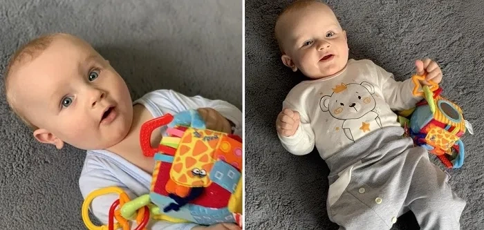 BABY MIX - zabawka interaktywna z zawieszką i lusterkiem | ZOO