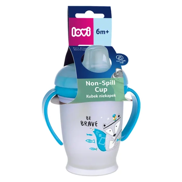 LOVI - kubek niekapek Sippy Master 250 ml Indian Summer Boy | 6m+