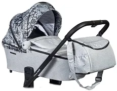 MUUVO Quick Trendy - gondola do wózka | Magic Flowers