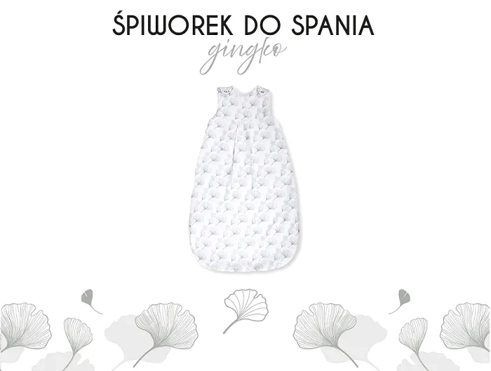 YOONCO - lekki śpiworek do spania dla niemowlaka | Gingko