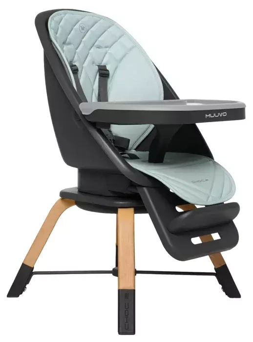 MUUVO Choc 2 - krzesełko do karmienia 3w1 | Mint