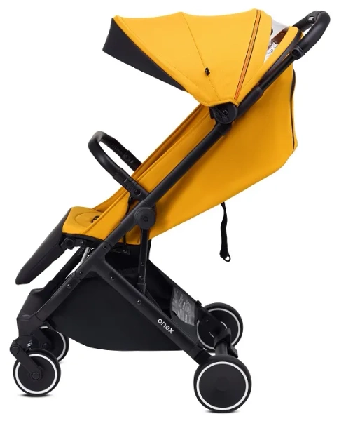 ANEX Air-X - wózek spacerowy z torbą transportową | Yellow