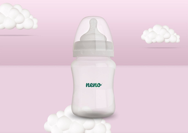 NENO Bottle 150 - butelka do karmienia ze smoczkiem | 150 ml
