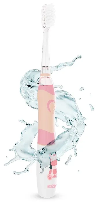 NENO Fratelli - elektroniczna szczoteczka do zębów dla dzieci od 6 lat | Pink
