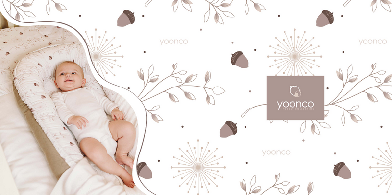 YOONCO - poduszka do karmienia Rogal | Forest