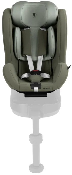 ABC DESIGN Lily i-Size - fotelik samochodowy 45-105 cm + obrotowa baza Root | Sage