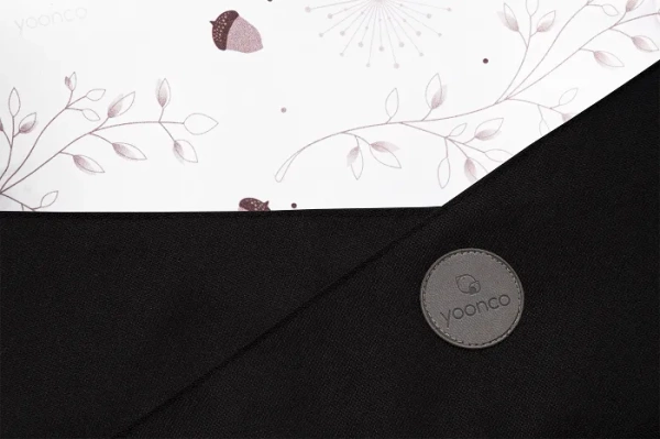 YOONCO - dwustronna wkładka do wózka | Forest