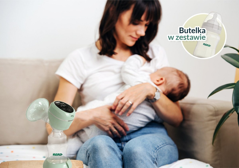 NENO Uno - 2-fazowy bezprzewodowy laktator elektroniczny | POJEDYNCZY