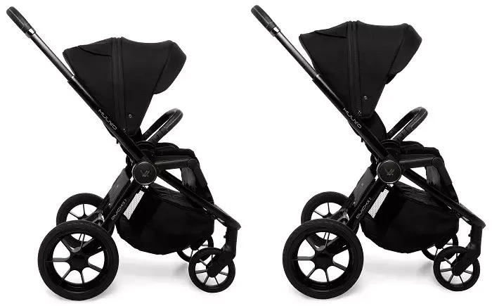 MUUVO Quick SE 2 - wózek wielofunkcyjny, zestaw 2w1 | Diamond Graphite (+ ADAPTERY)