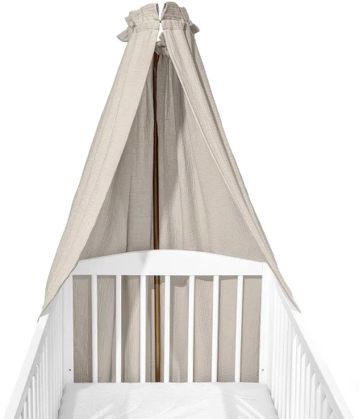 ALBERO MIO - baldachim muślinowy Cotton Color | Beżowy
