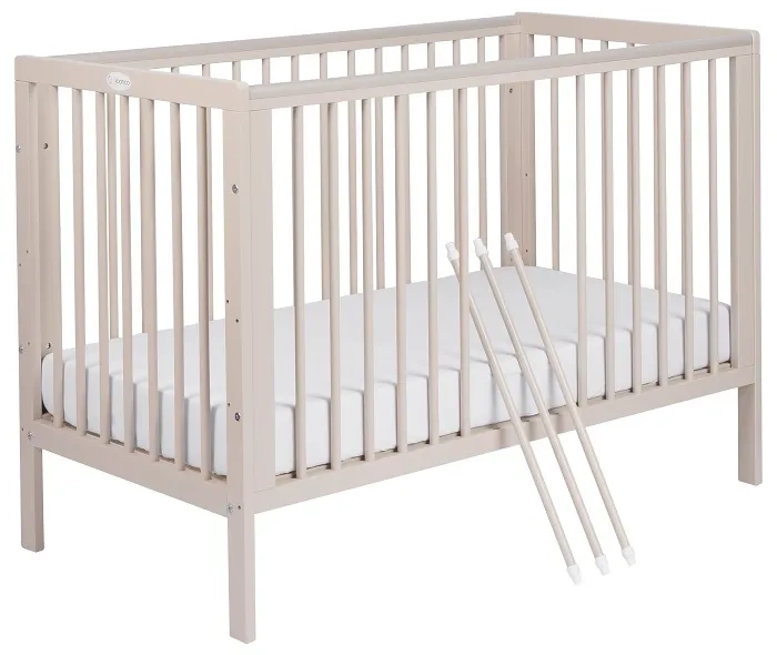 polskie łóżeczko z litego drewna yoonco timio