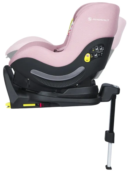 AVIONAUT Aerofix RWF Airflow - fotelik samochodowy 0-18,5 kg + obrotowa baza IQ Orbit | Pink