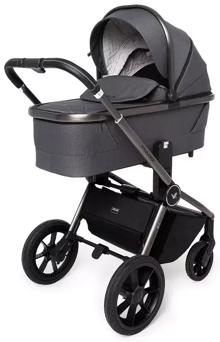 MUUVO Quick SE 2 - wózek wielofunkcyjny, zestaw 2w1 | Diamond Graphite