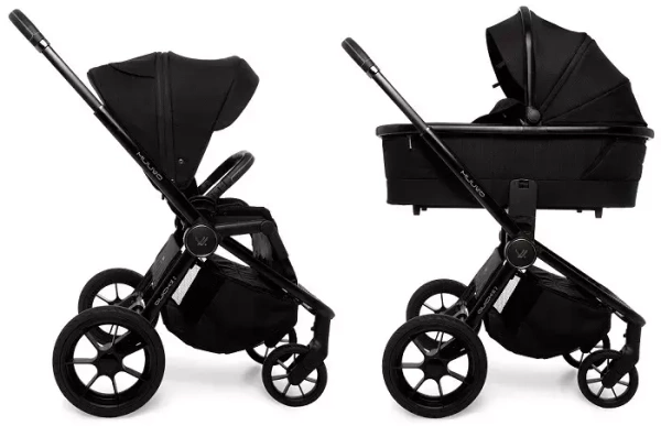 MUUVO Quick SE 2 - wózek wielofunkcyjny, zestaw 2w1 | Chromium Black (+ ADAPTERY)