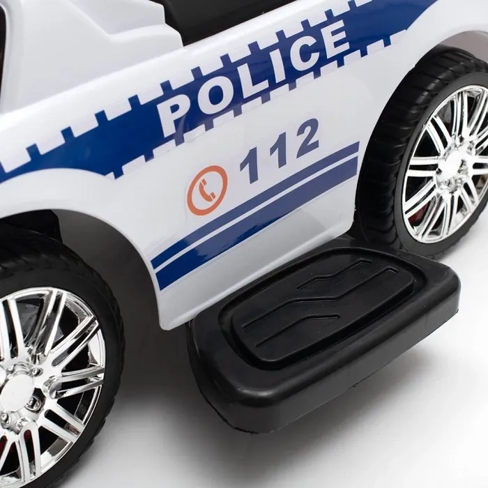 BABY MIX Policja - jeździk z panelem dźwiękowym | Radiowóz policyjny