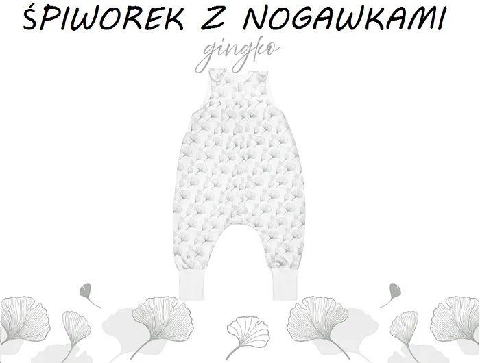 YOONCO - lekki śpiworek do spania z nogawkami | Gingko