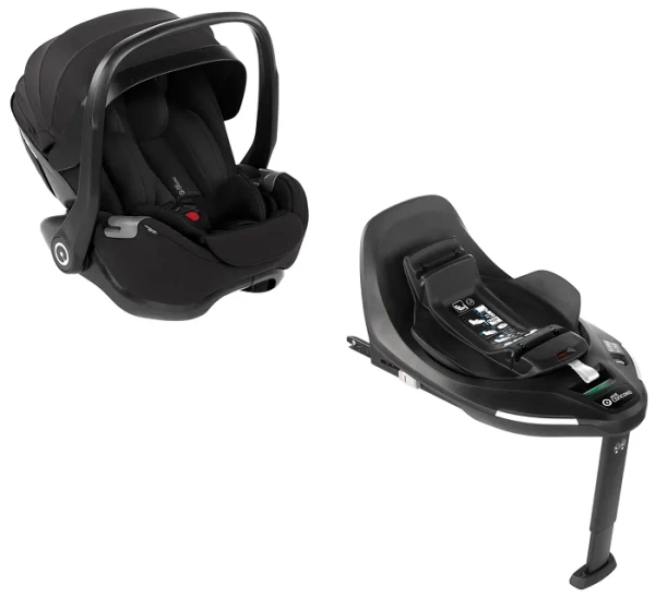 JANE CONCORD Kombibaby - fotelik samochodowy 40-87 cm + baza Kombibase | Matt Black