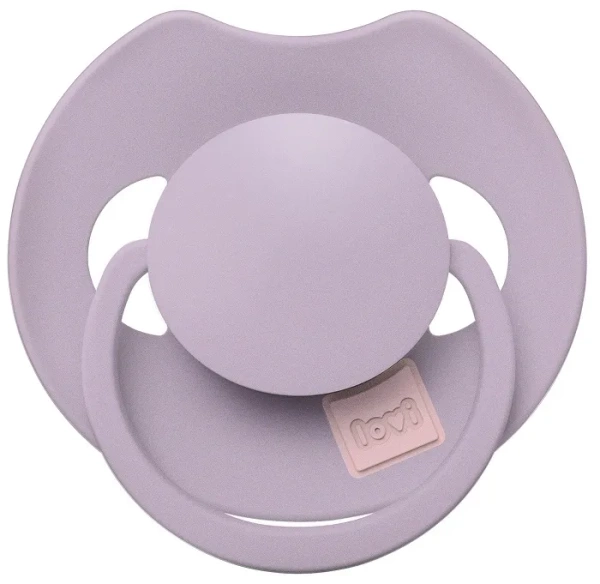 LOVI Prime - smoczek silikonowy dynamiczny 0-6 m | Violet