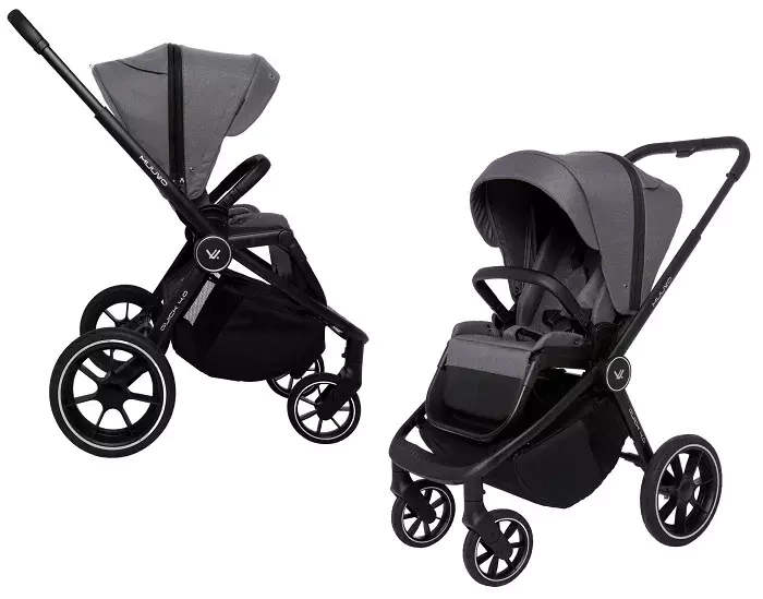 MUUVO Quick 4.0 - wózek spacerowy | Iron Graphite