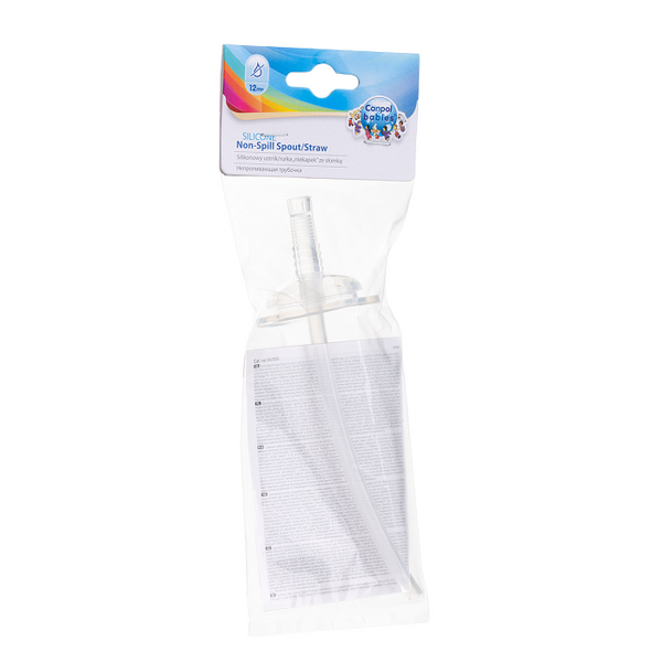 CANPOL BABIES - rurka silikonowa niekapek | 1szt.