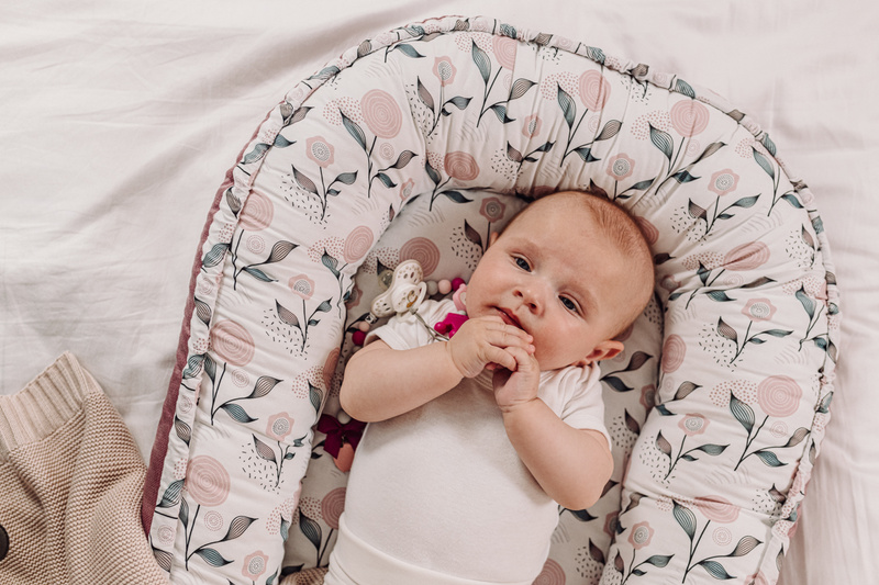 YOONCO - kokon niemowlęcy Standard 55x90 cm | Flower