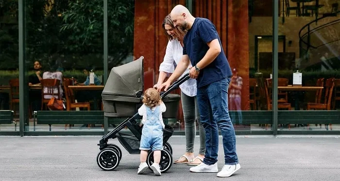 ABC DESIGN Salsa 4 Air - wózek wielofunkcyjny, zestaw 2w1 + okrycie na nóżki | Asphalt