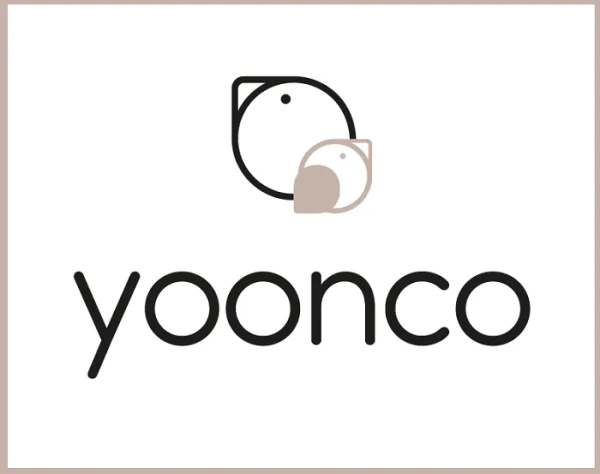 YOONCO - muślinowy organizer na łóżeczko | Brudny Róż