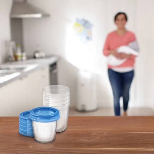 PHILIPS AVENT - pojemniki do przechowywania pokarmu 180 ml | 5 sztuk