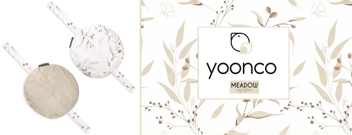 YOONCO - termofor z pestek wiśni z zapięciem | Meadow