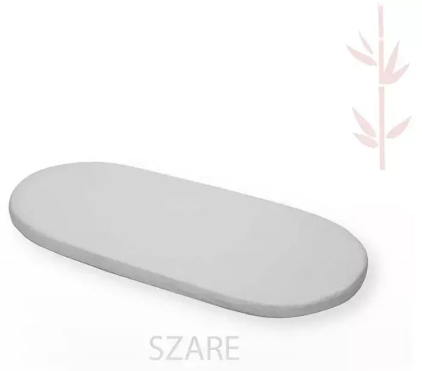 YOONCO - bambusowe prześcieradło do wózka 75 x 35 cm | Szare