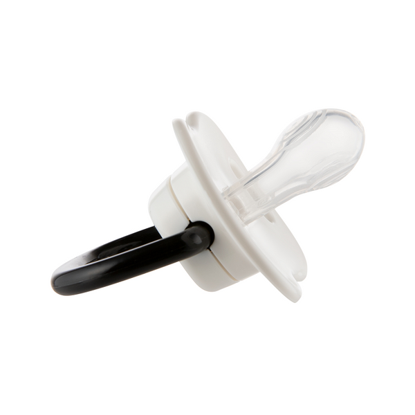 CANPOL BABIES - smoczek uspokajający 18m+ symetryczny BabiesBoo 2 szt. | białe