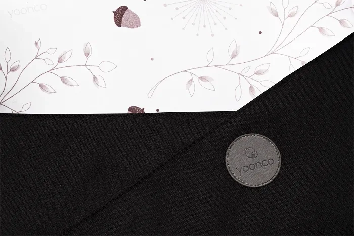 YOONCO - dwustronna wkładka do wózka | Forest