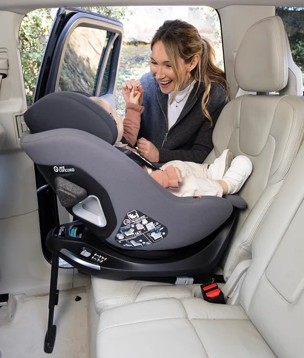 JANE CONCORD Kombikid - fotelik samochodowy 40-105 cm + baza Kombibase | Mars Gray