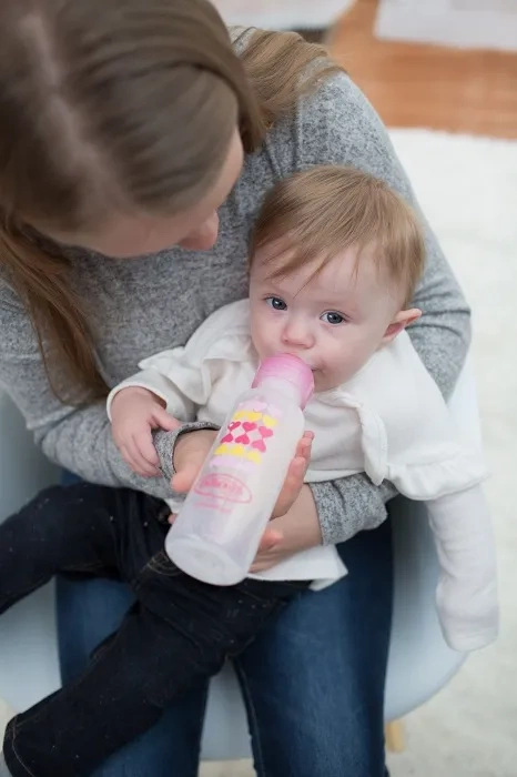 DR BROWN'S Options+ - antykolkowa, wąska butelka standard 250 ml ze smoczkiem i ustnikiem 6 m+ | Różowa