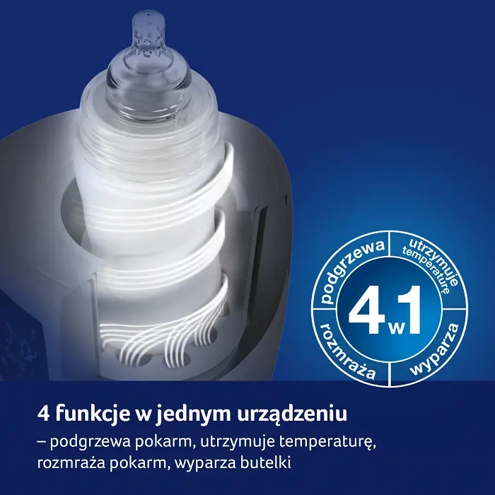 LOVI - podgrzewacz i sterylizator do butelek 4in1 | BIAŁY