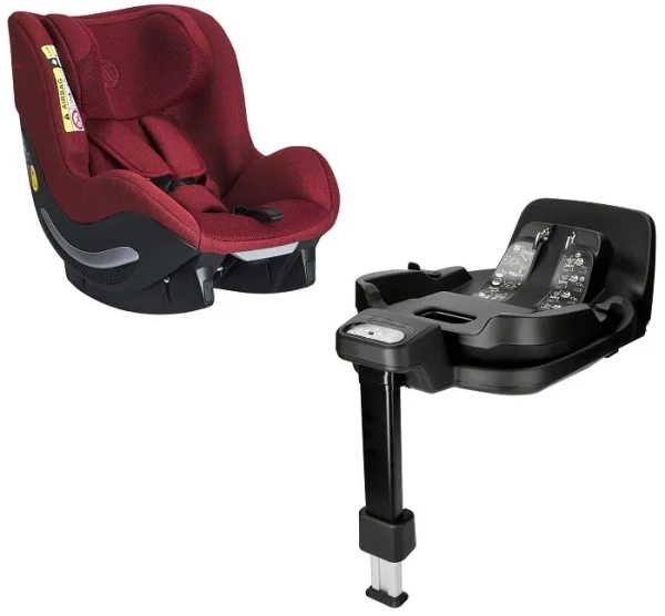 AVIONAUT Aerofix RWF Airflow - fotelik samochodowy 0-18,5 kg + obrotowa baza IQ Orbit | Red