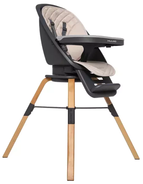 MUUVO Choc 2 - krzesełko do karmienia 3w1 | Beige