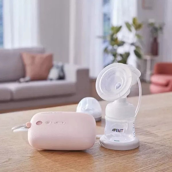 PHILIPS AVENT - laktator elektryczny z butelką Natural 125 ml