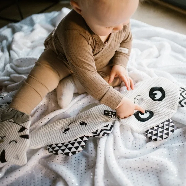 BABYONO Blink&Smile - przytulanka szeleścik | Blinky Cloud