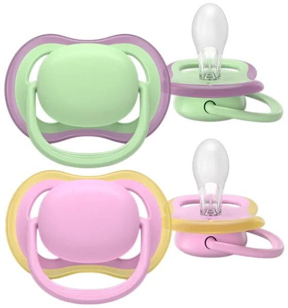PHILIPS AVENT Ultra Air - smoczek ortodontyczny 2 szt. | 6-18 m