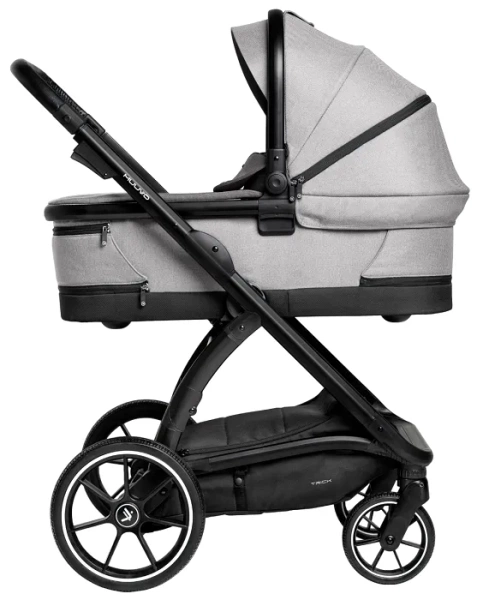 MUUVO Trick - wózek wielofunkcyjny, zestaw 2w1 | Steel Grey