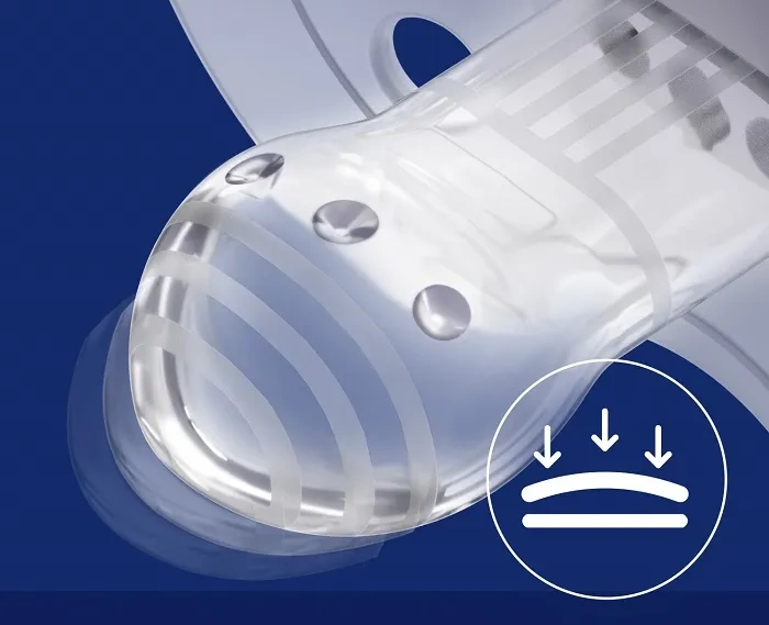 LOVI CapiChill - 2 x smoczek silikonowy dynamiczny 0-6 m | Girl